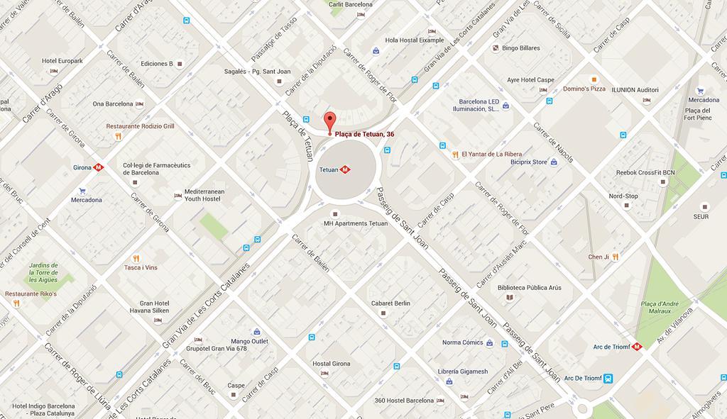 Click&Flat Luxury Tetuan Apartment Барселона Екстериор снимка